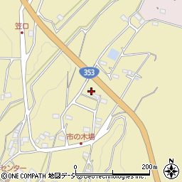群馬県前橋市富士見町市之木場256周辺の地図