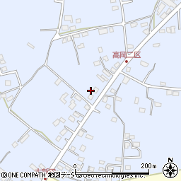 茨城県那珂市額田南郷2033周辺の地図