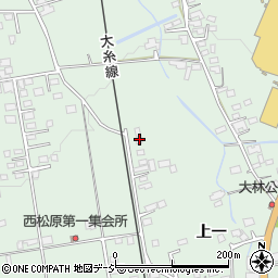 長野県大町市常盤4809周辺の地図
