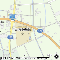 栃木県真岡市飯貝339周辺の地図