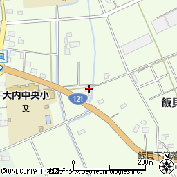 栃木県真岡市飯貝1080周辺の地図
