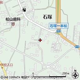 茨城県東茨城郡城里町石塚2252周辺の地図