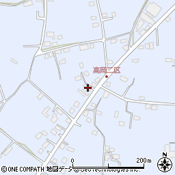 茨城県那珂市額田南郷2035周辺の地図