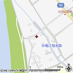 茨城県那珂市大内105周辺の地図