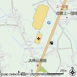 長野県大町市常盤4851周辺の地図