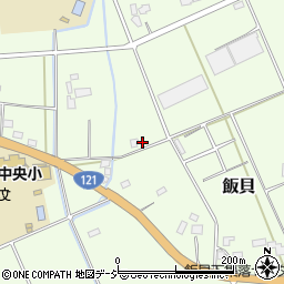 栃木県真岡市飯貝1259周辺の地図