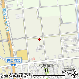 石川県白山市井口町ろ周辺の地図