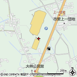 長野県大町市常盤4849周辺の地図