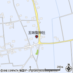 五味梨神社周辺の地図