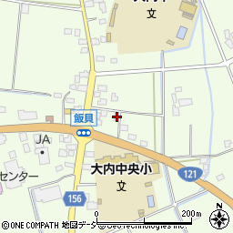 栃木県真岡市飯貝479周辺の地図