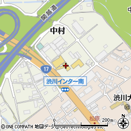 関東いすゞ自動車株式会社　渋川支店周辺の地図