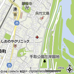 石川県白山市湊町ヨ116周辺の地図