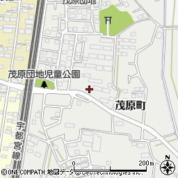 栃木県宇都宮市茂原町912-9周辺の地図
