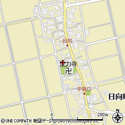 石川県白山市日向町和2周辺の地図