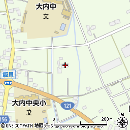 栃木県真岡市飯貝463周辺の地図