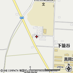栃木県真岡市下籠谷361周辺の地図