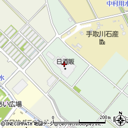 日本酒類販売北陸物流センター周辺の地図
