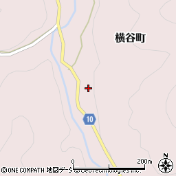 石川県金沢市横谷町ロ周辺の地図