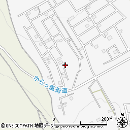 群馬県前橋市三夜沢町590-49周辺の地図