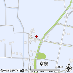 栃木県真岡市京泉999周辺の地図