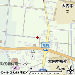 栃木県真岡市飯貝495周辺の地図
