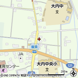 栃木県真岡市飯貝478-4周辺の地図