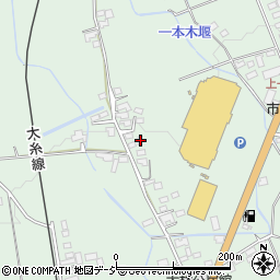 長野県大町市常盤4854周辺の地図