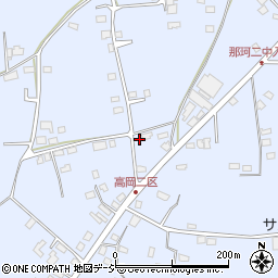 茨城県那珂市額田南郷2054-1周辺の地図