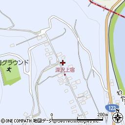 群馬県みどり市大間々町上神梅379周辺の地図