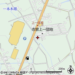 長野県大町市常盤5876周辺の地図
