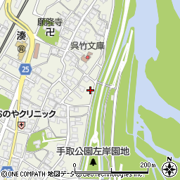 石川県白山市湊町ワ周辺の地図