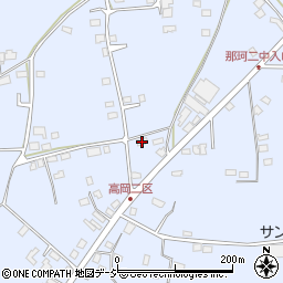 茨城県那珂市額田南郷2053周辺の地図