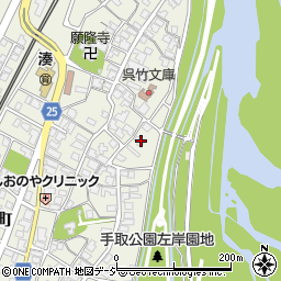 石川県白山市湊町ヨ125周辺の地図