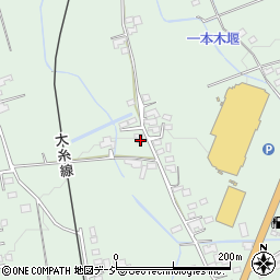 長野県大町市常盤4858周辺の地図