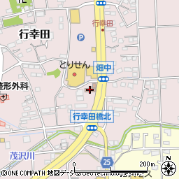 フジサン渋川周辺の地図