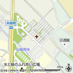 石川県白山市向島町853周辺の地図