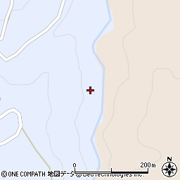 平沢川周辺の地図