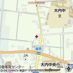 栃木県真岡市飯貝488周辺の地図