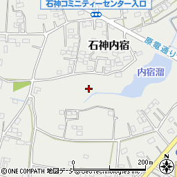 茨城県東海村（那珂郡）石神内宿周辺の地図