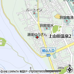 雄山ホテル周辺の地図