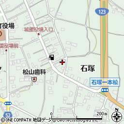 茨城県東茨城郡城里町石塚1466-11周辺の地図