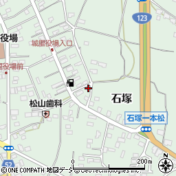 茨城県東茨城郡城里町石塚1466-12周辺の地図