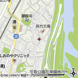 石川県白山市湊町ヨ129周辺の地図