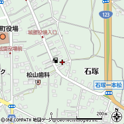 茨城県東茨城郡城里町石塚1466-7周辺の地図