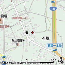 茨城県東茨城郡城里町石塚1466-6周辺の地図