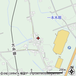 長野県大町市常盤4857周辺の地図