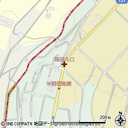 箱田入口周辺の地図