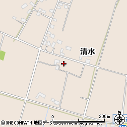 栃木県真岡市清水1137周辺の地図
