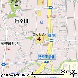 群馬銀行とりせん渋川店 ＡＴＭ周辺の地図