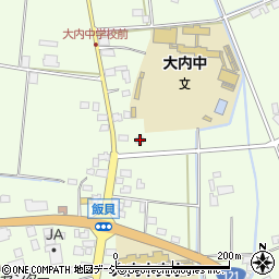 栃木県真岡市飯貝1141周辺の地図